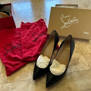 Christian Louboutin Pigalle Plato Heels, worn once!!!